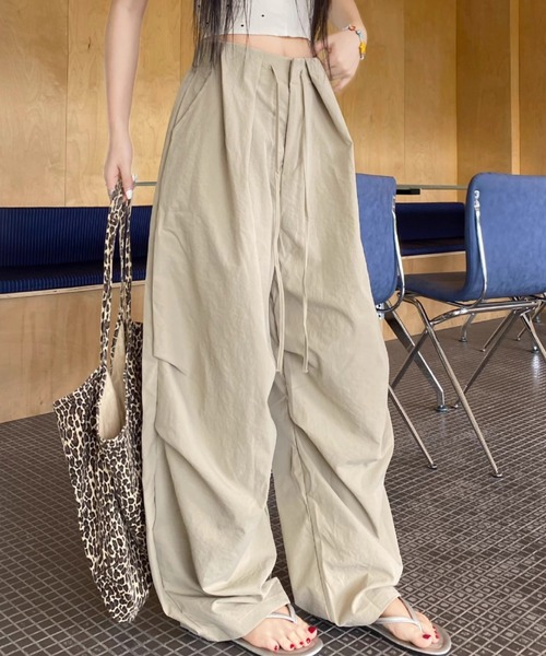 Vipoa(ヴィポア)の「カジュアルカーゴパンツ(カーゴパンツ・レディース・ブラック/カーキ・FREE)」の12枚目の写真