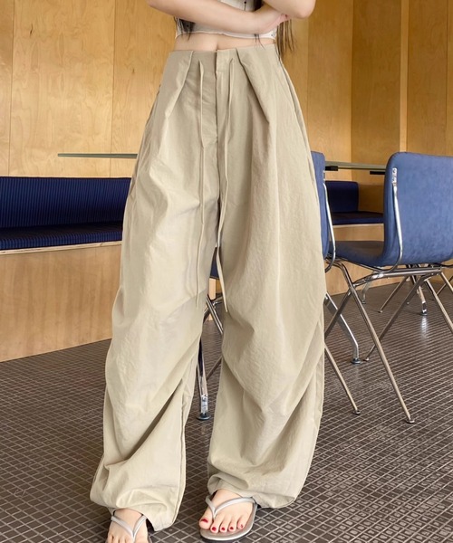 Vipoa(ヴィポア)の「カジュアルカーゴパンツ(カーゴパンツ・レディース・ブラック/カーキ・FREE)」の11枚目の写真