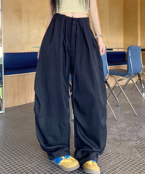 Vipoa(ヴィポア)の「カジュアルカーゴパンツ(カーゴパンツ・レディース・ブラック/カーキ・FREE)」の22枚目の写真