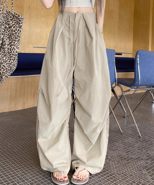 Vipoa(ヴィポア)の「カジュアルカーゴパンツ(カーゴパンツ・レディース・ブラック/カーキ・FREE)」の13枚目の写真