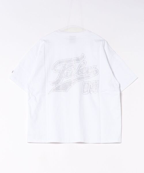 FUBU( フブ)の「FUBU フブ ブランド Rhinestone TShirts/ラインストーンTシャツ(Tシャツ/カットソー・メンズ・ホワイト/ブラック・XXL/XL/L/M)」の6枚目の写真