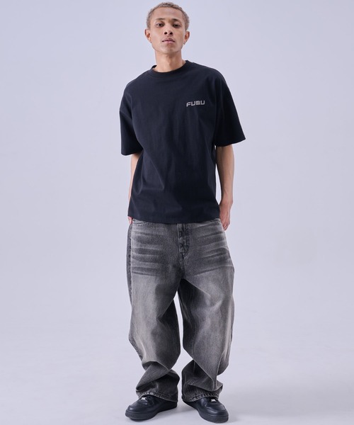 FUBU( フブ)の「FUBU フブ ブランド Rhinestone TShirts/ラインストーンTシャツ(Tシャツ/カットソー・メンズ・ホワイト/ブラック・XXL/XL/L/M)」の19枚目の写真