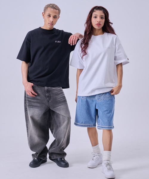 FUBU( フブ)の「FUBU フブ ブランド Rhinestone TShirts/ラインストーンTシャツ(Tシャツ/カットソー・メンズ・ホワイト/ブラック・XXL/XL/L/M)」の8枚目の写真