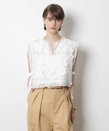 CADUNE（カデュネ）の「3Dレースベスト（シャツ/ブラウス）」