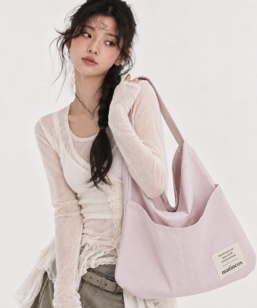 MATINCOX(マーティンコックス)の「MoodCurve - Canvas Softpink(エコバッグ/サブバッグ・レディース・その他・FREE)」の1枚目の写真
