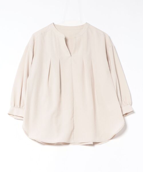 Droite lautreamont(ドロワットロートレアモン)の「【WEB限定】タンブラーブッチャーブラウス(シャツ/ブラウス・レディース・ブルー/ベージュ/グリーン・M)」の2枚目の写真