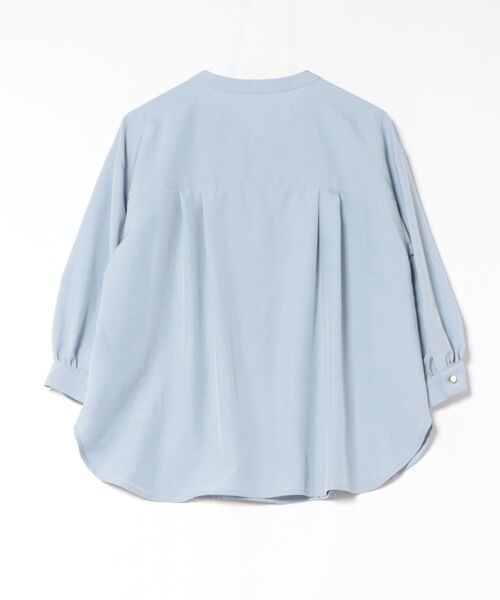 Droite lautreamont(ドロワットロートレアモン)の「【WEB限定】タンブラーブッチャーブラウス(シャツ/ブラウス・レディース・ブルー/ベージュ/グリーン・M)」の4枚目の写真