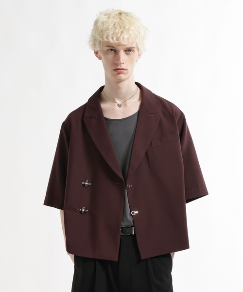 予約商品】メンズのジャケット/アウター（レッド/赤色系）ファッション