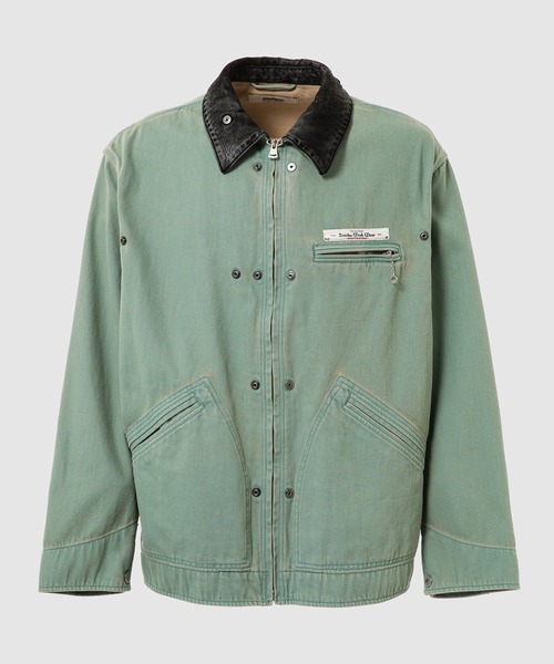 DAIRIKU(ダイリク)の「"Dairiku Work Wear" Vintage Wash Jacket(その他アウター・メンズ・ブラック/グリーン系その他/ベージュ・M/L)」の3枚目の写真