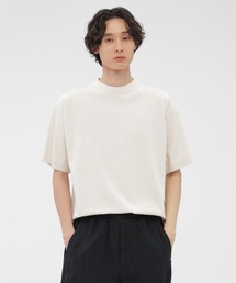MHL. | GARMENT DYED TOUGH COTTON LINE(Tシャツ/カットソー)