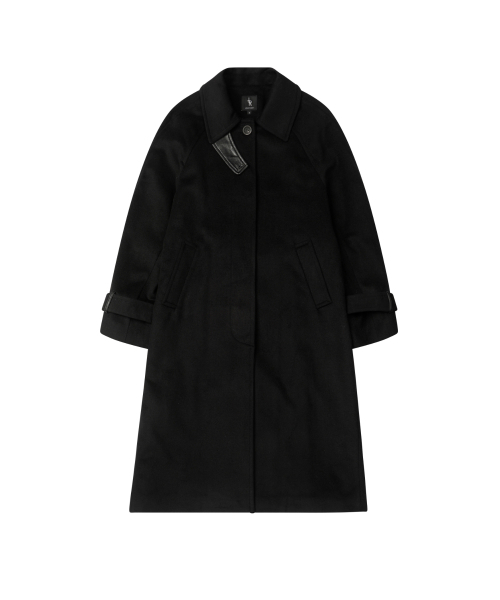 LEATHERY（レザリー）の「カシミヤバルマカンローブコート [グレー]（チェスターコート・レディース・その他・S/M）」の12枚目の写真