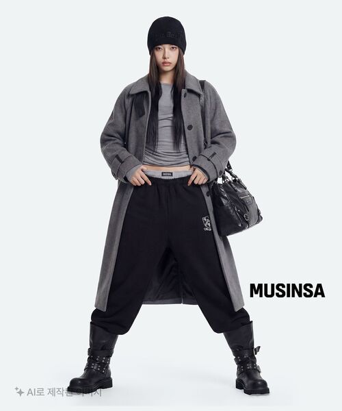 LEATHERY（レザリー）の「カシミヤバルマカンローブコート [グレー]（チェスターコート・レディース・その他・S/M）」の13枚目の写真