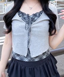 INGNI | レイヤードカーデトップス(Tシャツ/カットソー)