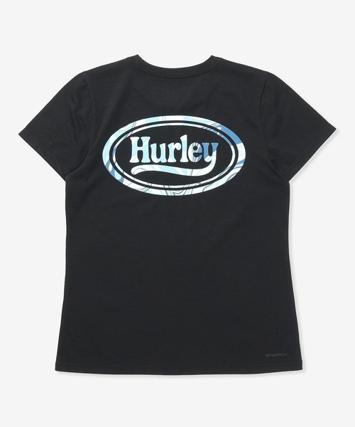 Hurley (ハーレー)の「Hurley/ハーレー 半袖 Tシャツ UVカット 吸汗速乾 耐塩素 水陸両用 セットアップ対応 WASS261036 UT(Tシャツ/カットソー・レディース・ブラック/ホワイト/カーキ・M)」の1枚目の写真