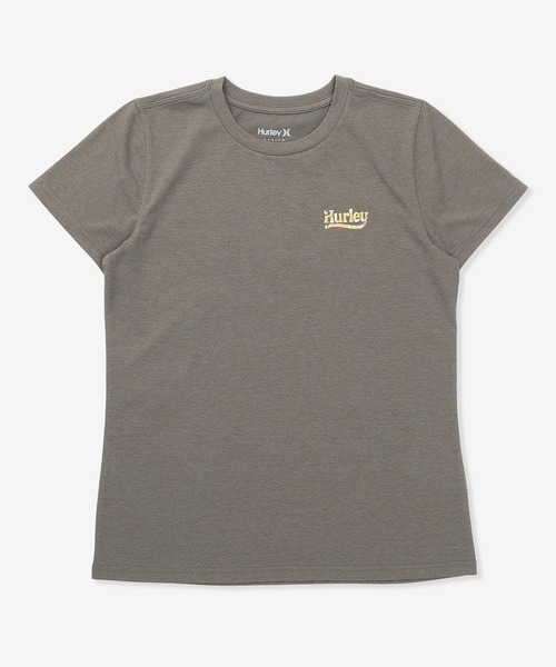 Hurley (ハーレー)の「Hurley/ハーレー 半袖 Tシャツ UVカット 吸汗速乾 耐塩素 水陸両用 セットアップ対応 WASS261036 UT(Tシャツ/カットソー・レディース・ブラック/ホワイト/カーキ・M)」の7枚目の写真
