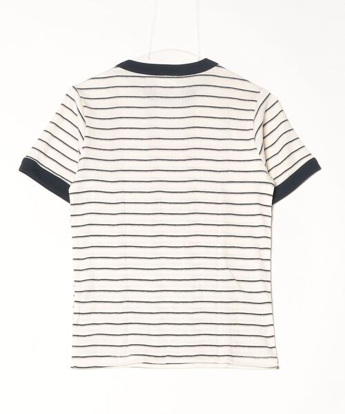 MILLER（ミラー）の「Robert P. Miller / パネルリブ C/N 半袖2 / 849C（Tシャツ/カットソー・レディース・グレー系その他/ホワイト系その他5/ブラック/オレンジ/ミント/チャコールグレー/オレンジ系その他/グレー/ホワイト系その他4/ブルー/レッド/グリーン/ピンク/ホワイト・FREE）」の15枚目の写真