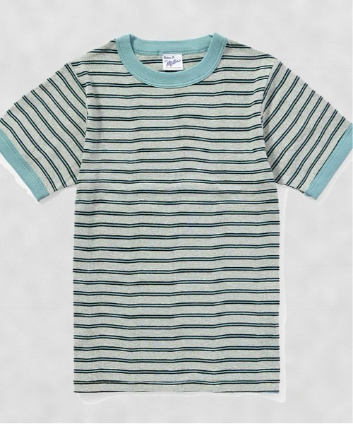 MILLER（ミラー）の「Robert P. Miller / パネルリブ C/N 半袖2 / 849C（Tシャツ/カットソー・レディース・グレー系その他/ホワイト系その他5/ブラック/オレンジ/ミント/チャコールグレー/オレンジ系その他/グレー/ホワイト系その他4/ブルー/レッド/グリーン/ピンク/ホワイト・FREE）」の6枚目の写真