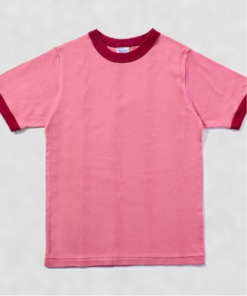 MILLER（ミラー）の「Robert P. Miller / パネルリブ C/N 半袖2 / 849C（Tシャツ/カットソー・レディース・グレー系その他/ホワイト系その他5/ブラック/オレンジ/ミント/チャコールグレー/オレンジ系その他/グレー/ホワイト系その他4/ブルー/レッド/グリーン/ピンク/ホワイト・FREE）」の12枚目の写真