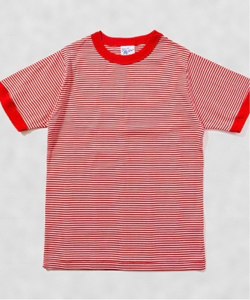 MILLER（ミラー）の「Robert P. Miller / パネルリブ C/N 半袖2 / 849C（Tシャツ/カットソー・レディース・グレー系その他/ホワイト系その他5/ブラック/オレンジ/ミント/チャコールグレー/オレンジ系その他/グレー/ホワイト系その他4/ブルー/レッド/グリーン/ピンク/ホワイト・FREE）」の11枚目の写真