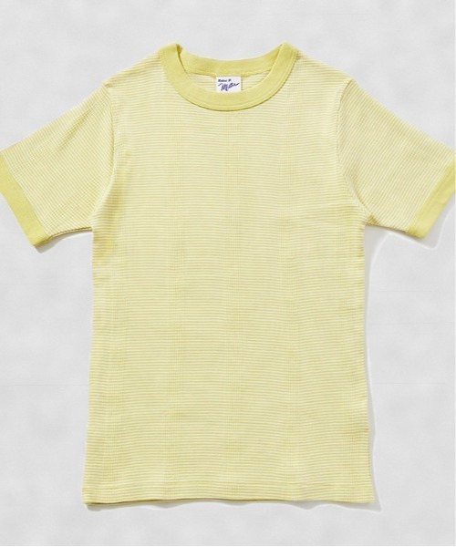 MILLER（ミラー）の「Robert P. Miller / パネルリブ C/N 半袖2 / 849C（Tシャツ/カットソー・レディース・グレー系その他/ホワイト系その他5/ブラック/オレンジ/ミント/チャコールグレー/オレンジ系その他/グレー/ホワイト系その他4/ブルー/レッド/グリーン/ピンク/ホワイト・FREE）」の13枚目の写真