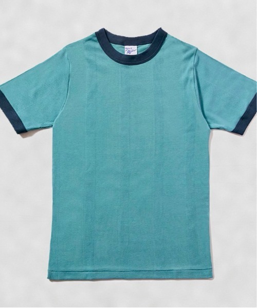 MILLER（ミラー）の「Robert P. Miller / パネルリブ C/N 半袖2 / 849C（Tシャツ/カットソー・レディース・グレー系その他/ホワイト系その他5/ブラック/オレンジ/ミント/チャコールグレー/オレンジ系その他/グレー/ホワイト系その他4/ブルー/レッド/グリーン/ピンク/ホワイト・FREE）」の10枚目の写真