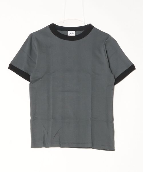 MILLER（ミラー）の「Robert P. Miller / パネルリブ C/N 半袖2 / 849C（Tシャツ/カットソー・レディース・グレー系その他/ホワイト系その他5/ブラック/オレンジ/ミント/チャコールグレー/オレンジ系その他/グレー/ホワイト系その他4/ブルー/レッド/グリーン/ピンク/ホワイト・FREE）」の18枚目の写真
