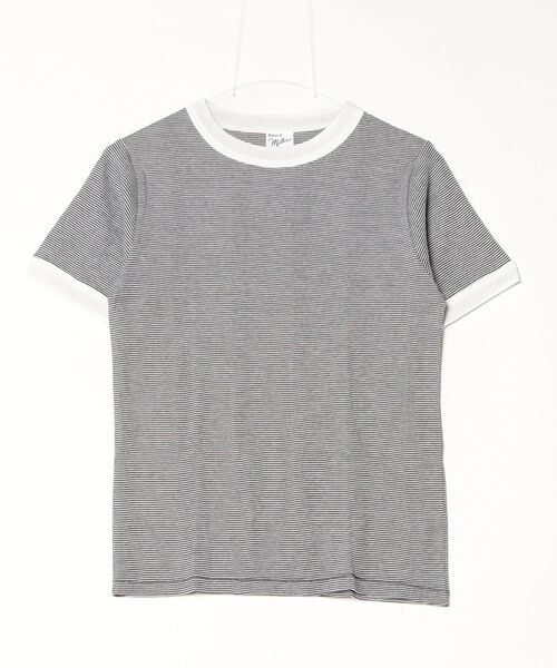 MILLER（ミラー）の「Robert P. Miller / パネルリブ C/N 半袖2 / 849C（Tシャツ/カットソー・レディース・グレー系その他/ホワイト系その他5/ブラック/オレンジ/ミント/チャコールグレー/オレンジ系その他/グレー/ホワイト系その他4/ブルー/レッド/グリーン/ピンク/ホワイト・FREE）」の21枚目の写真