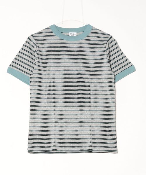 MILLER（ミラー）の「Robert P. Miller / パネルリブ C/N 半袖2 / 849C（Tシャツ/カットソー・レディース・グレー系その他/ホワイト系その他5/ブラック/オレンジ/ミント/チャコールグレー/オレンジ系その他/グレー/ホワイト系その他4/ブルー/レッド/グリーン/ピンク/ホワイト・FREE）」の22枚目の写真