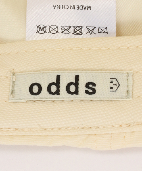 Odds(オッズ)の「Odds / オッズ 別注 ken(キャップ・レディース・ベージュ/ホワイト/ブラック・FREE)」の10枚目の写真