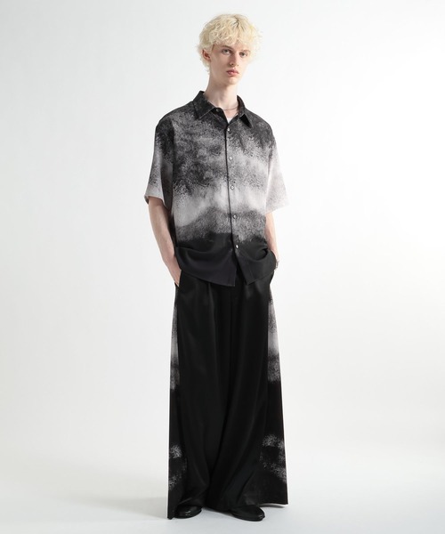 HARE(ハレ)の「【SET UP対応】ART SHIFTワイドパンツ(HARE)(スラックス・メンズ・ブラック/ベージュ/ブルー・SMALL/FREE/MEDIUM)」の21枚目の写真