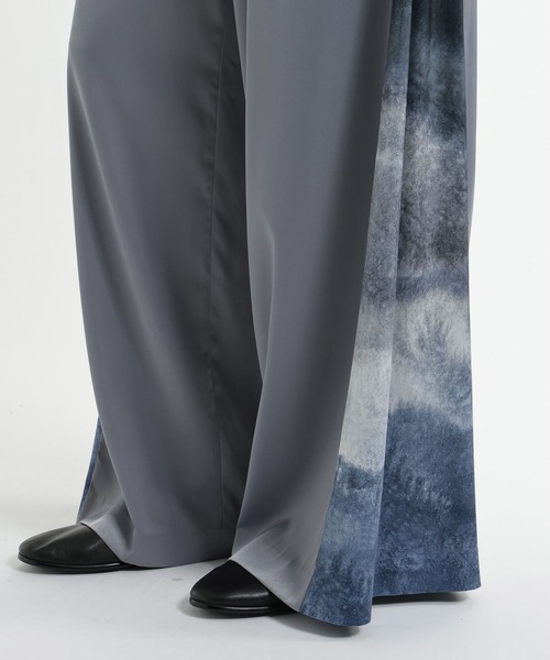HARE(ハレ)の「【SET UP対応】ART SHIFTワイドパンツ(HARE)(スラックス・メンズ・ブラック/ベージュ/ブルー・SMALL/FREE/MEDIUM)」の12枚目の写真