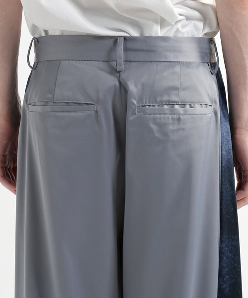HARE(ハレ)の「【SET UP対応】ART SHIFTワイドパンツ(HARE)(スラックス・メンズ・ブラック/ベージュ/ブルー・SMALL/FREE/MEDIUM)」の13枚目の写真