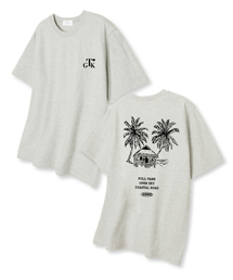 フルタンクオーバーサイズ半袖Tシャツオートミール