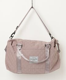 M2SUQARED（エムツースクエア）の「【M2SUQARED/エムツースクエア】"大容量＆軽量"キルティングボストンバッグ／2WAYショルダー付きトラベルバッグ（エコバッグ/サブバッグ）」