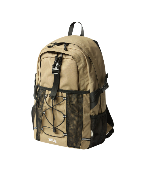 YALE(イェール)の「メッシュポケットバックルバックパック_ベージュ(バックパック/リュック・レディース・その他・FREE)」の2枚目の写真