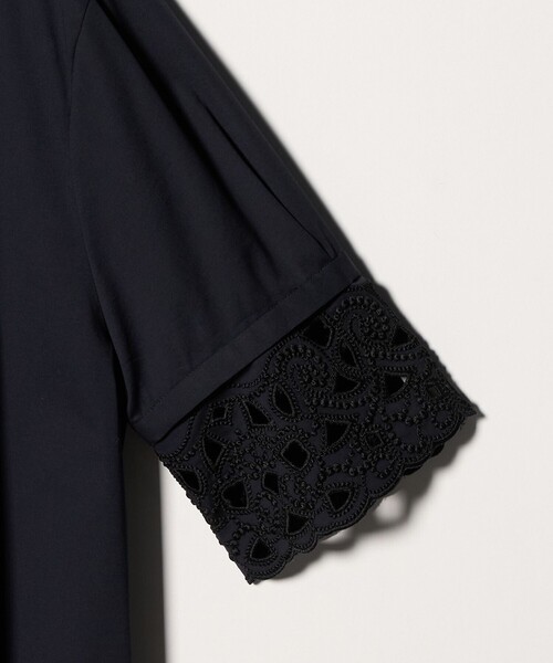 UNITED ARROWS（ユナイテッドアローズ）の「エンブロイダリー シャツ ブラウス 4WAY（シャツ/ブラウス・レディース・オフホワイト/ライトブルー/ネイビー・FREE）」の15枚目の写真