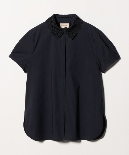 UNITED ARROWS（ユナイテッドアローズ）の「エンブロイダリー シャツ ブラウス 4WAY（シャツ/ブラウス・レディース・オフホワイト/ライトブルー/ネイビー・FREE）」の20枚目の写真