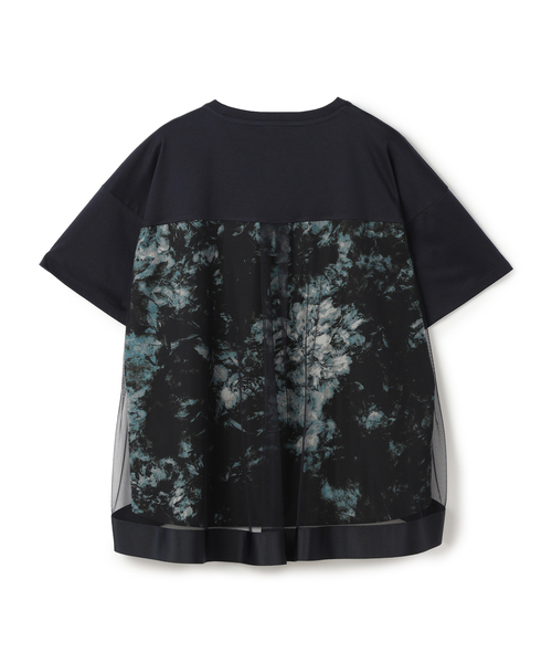 ATSURO TAYAMA（アツロウタヤマ）の「メッシュ使い重ね着風プルオーバー（Tシャツ/カットソー・レディース・オフホワイト/ブラック・M/L）」の8枚目の写真