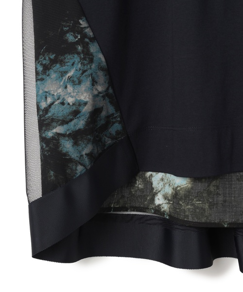 ATSURO TAYAMA（アツロウタヤマ）の「メッシュ使い重ね着風プルオーバー（Tシャツ/カットソー・レディース・オフホワイト/ブラック・M/L）」の11枚目の写真