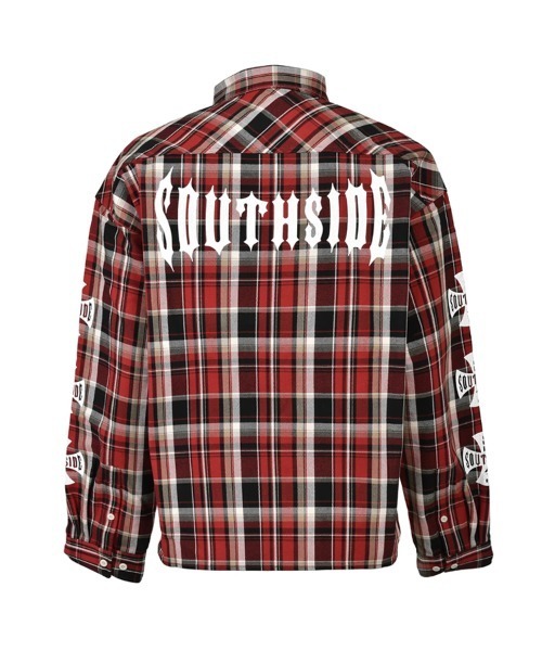 STYLISE（スタイライズ）の「【BREATH】CROSS CHECK SHIRT / 4カラー [BR26SS-S2007]（シャツ/ブラウス・メンズ・ブルー/レッド・L/M）」の14枚目の写真
