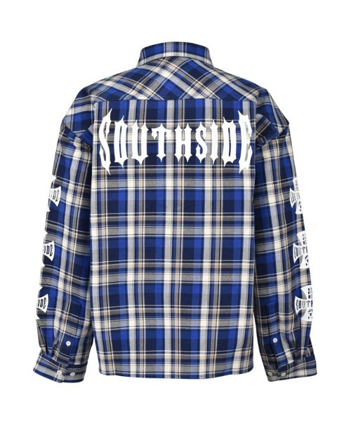 STYLISE（スタイライズ）の「【BREATH】CROSS CHECK SHIRT / 4カラー [BR26SS-S2007]（シャツ/ブラウス・メンズ・ブルー/レッド・L/M）」の18枚目の写真