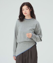 スカーフ セット ニット プルオーバー (セットアイテム)