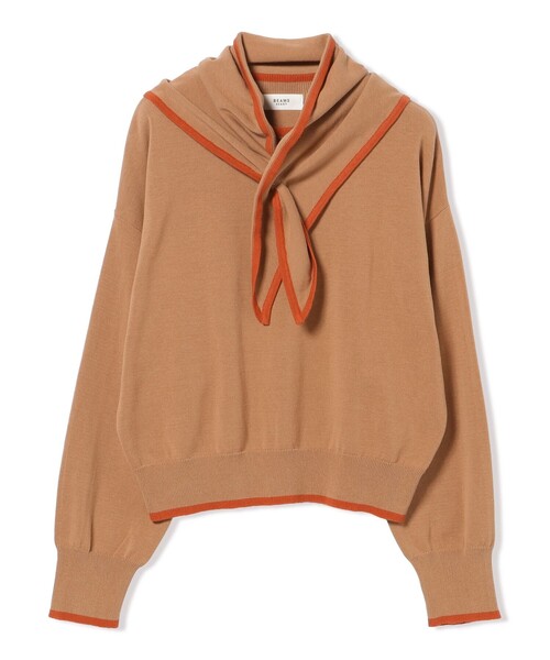 BEAMS HEART（ビームスハート）の「スカーフ セット ニット プルオーバー （セットアイテム）（ニット/セーター・レディース・その他/グレー/ブラウン・FREE）」の22枚目の写真