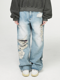 JN RIPPED DENIM SHORTS（デニムパンツ）｜JUN/NAKAYAMA（ジュン