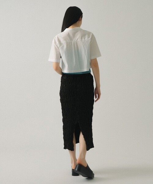 Ray BEAMS(レイビームス)の「カットワーク レース シャツ(シャツ/ブラウス・レディース・ホワイト/ブルー系その他2・ONE SIZE)」の5枚目の写真