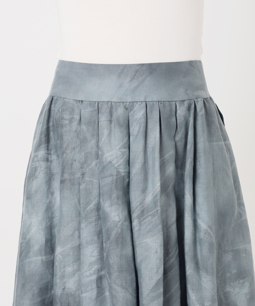Deuxieme Classe(ドゥーズィエムクラス)の「TIEDYE LINEN スカート(スカート・レディース・エメラルドブルー・38/36)」の14枚目の写真