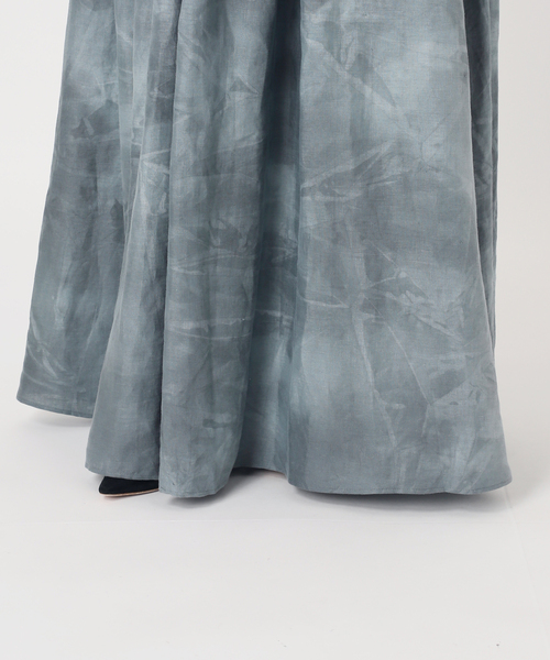 Deuxieme Classe(ドゥーズィエムクラス)の「TIEDYE LINEN スカート(スカート・レディース・エメラルドブルー・38/36)」の17枚目の写真