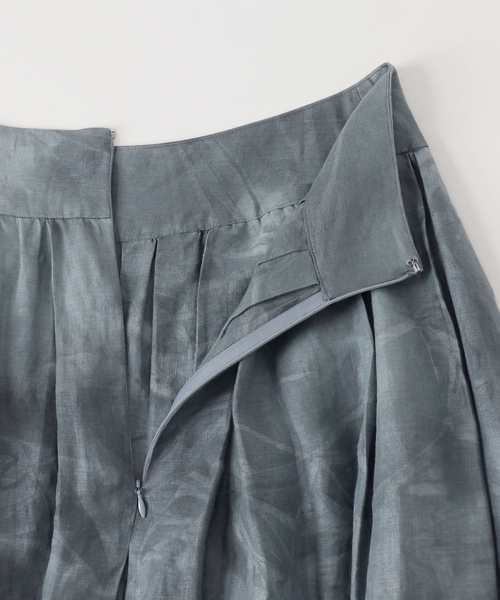 Deuxieme Classe(ドゥーズィエムクラス)の「TIEDYE LINEN スカート(スカート・レディース・エメラルドブルー・38/36)」の19枚目の写真