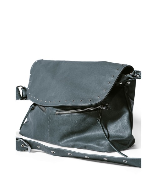 Knuth Marf(クヌースマーフ)の「studded shoulder bag(ショルダーバッグ・レディース・ブルー/ブラック・ONE SIZE)」の16枚目の写真