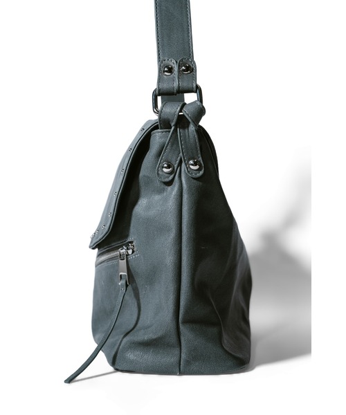 Knuth Marf(クヌースマーフ)の「studded shoulder bag(ショルダーバッグ・レディース・ブルー/ブラック・ONE SIZE)」の17枚目の写真
